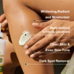WK JALY Glow Booster Whitening Body Lotion, With Glutathione, Remove Dark Spots, Melanin, Even Skin Tone Cream for All Skin