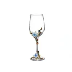 Creative Enamel Crystal Goblet Glasses for Champagne Glass Cup Set Luxury Glass Cups Glasses of Wine Wineglass Vintage