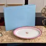 Swan Theme Serving Plate Dessert Soup Plate Fish Plate Large Round Tray Luxury Tableware for Home Use Ceramic China Bone