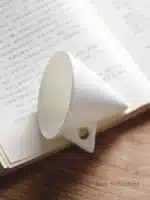 70ml White Cone Coffee Cup And Saucer Set Office Coffeeware Ceramic ESPRESSO Glass Cappuccino Mug Bone China Demitasse