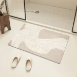 Bath Mat Diatom Mud Absorbent Floor Mats Anti-slip Entrance Doormat Bathroom Carpet Toilet Area Rugs 욕실 바닥 매트 Alfombra De Baño - Image 7
