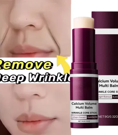 Collagen Wrinkle Removal Multi Bounce Balm Stick Instant Anti-Aging Firming Lift Brighten Facial Dull Skin Moisturizer