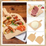 1/2/5PCS Wooden Pizza Serving Plate Bread Tray Portable Pizza Shovel Kitchen Tool Pizza Tray Plate Bakeware Pastry Tools - Image 19