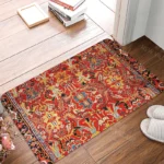Anti-slip Bath Mat Bathroom Small Rug Shower Mat Home Decor Door Mat Kitchen Bedroom Entrance Room mats Morocco vintage