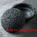 Black Cement Tableware Dinner Plate stone Sashimi sushi Disc Dry Ice Tray Plate Dessert Plates Dim Sum Dish Steak Plates