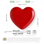 Creative Heart Ceramic Dinner Cooking Dishes Home Barbecue Salad Plate Oven Dessert Cake Plate Hotel Restaurant Tableware