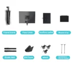 145cm Projector Tripod Stand Laptop Tripod Adjustable Height 23 to 63" Standing Desk Outdoor Computer Desk Stand for Studio