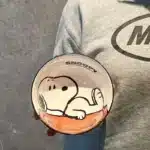 Snoopy 4 Pieces Ceramic Bowl Set 2025 New Style Under Glaze Color Cute Cartoon Pattern Home Noodle Rice Tableware For Kids