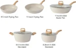 16PCS Pots and Pans Set Non Stick Cookware Set Nonstick with Cooking Set - Image 2