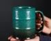 Large ceramic coffee mug in stoneware, 600ml capacity, perfect for coffee and tea