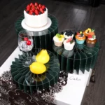 5pcs Buffet Riser Dessert Table Display Set White Cardboard Display Stands for Party Birthday Drink Collectibles Jewelry Show - Image 28