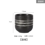 Japanese ceramic beer mug filled with amber ale, showcasing traditional glaze and ergonomic handle