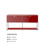 Module Modular DIY Furniture Sideboard Customized Size  Cabinet Stainless Steel Tv Stand Living Room - Image 9