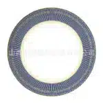 European Geometric Pattern Ceramic Dinner Plate Restaurant Hotel Tableware Bone China Dishes Steak Pasta Plate Kitchen