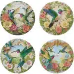 Diamond Painting Placemats Pattern Round Diamond Painting Table Mats Rhinestone Anti-slip Placemat for Home Decor – in a