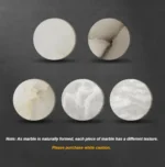 Modern natural marble ceiling lamp luxury home decoration room ceiling chandelier Nordic bedroom dining room Corridor