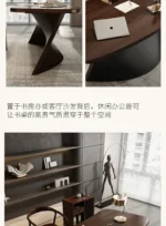 Asthetic Manager Executive Desk Modern Luxury Designer Workstation Office Table Conference Black Mesa De Escritorio Home