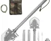 Goldoma folding survival shovel with multifunctional tools for outdoor survival