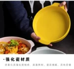 Bread Pan for Baking Tools and Accessories Oven Tray Kitchen Utensil Porcelain Dishes Cooking Utensils Bakeware Ceramic Pans Bar - Image 35