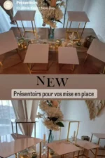 10 -18PCS Gold Shiny Metal Cake Snack Stand With Acrylic Plate Buffet Banquet Decor Wedding Floral Dessert Table Display Holder - Image 12