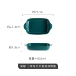 Bread Pan for Baking Tools and Accessories Oven Tray Kitchen Utensil Porcelain Dishes Cooking Utensils Bakeware Ceramic Pans Bar - Image 26