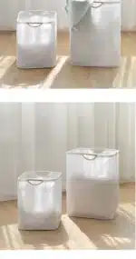 Household Laundry Hamper Dirty Cloth Basket Folding Toy Storage Laundry Basket Large Capacity Multi Functional and Durable