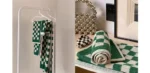 The new spell color restoring ancient ways the checkerboard long-staple cotton towel wash a face to face towel bath towel - Image 15