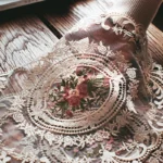 Vintage Lace Placemat Embroidered Table Cloth Dining Room Decorative Table Mats Party Wedding Antique Coffee Coasters
