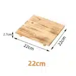 Wood Pot Holder Wooden Trivets Bowl Trivet Hot Stone pot Mat Korean Dolsot Plate Base Placemat Bibimbap Coaster Pan Dish