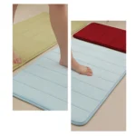 40*60CM Memory Foam Bath Mat, Quick Dry Super Soft Absorbent Bathroom Rug Non Slip, for Floor & Tub - Image 36