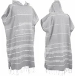 120x90CM Hooded Towel Men Women for Swim Beach Travel Quick Dry Changing Robe Cape Bath Towel Bathrobe Surf Poncho Sauna