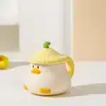 Cartoon Duck Mug Underglaze Color Mug Original Coffee Cups Ceramic Cup Drinkware Cute Mugs Cup for Tea Personalized Gift