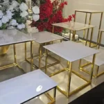 Wedding Dessert Table Display Rack Cake Stand Buffet Candy Bar Banquet Tea Break Props Stage Cupcake Juice Drinks Holder 12-26pc - Image 4