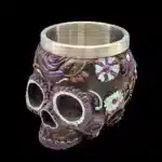 Skull Goblet Resin Steel Cup Creative Beer Mug Gothic 3D Wine Glass Mugs Tea Mug Cocktail Glass Anime Mug Halloween Gift