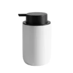Nordic Ceramic Bathroom Lotion Bottle Press Hand Sanitizer Bottle Mouthwash Cup Toothbrush Holder Black Liquid Soap