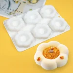 Silicone Pudding Cup Mold Chocolate Mousse and Cake Decorating Tools Bakeware Dish Muffin Pan Non-Stick Baking Supplies - Image 12