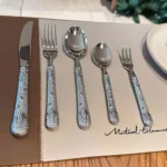 304 Stainless Steel Cutlery Set Silver Steak Knife Fork Spoon Houseuse Tableware Fruit Fork for Kitchen Dining Banquet Bar