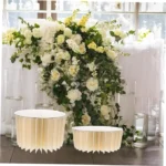 Paper Folding Dessert Table Cupcake Display Stands for Buffet Party Birthday Wedding Window Display Stand Centerpiece Decoration - Image 40