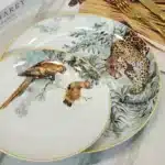 European ceramic western dinner plate, jungle set, steak plate, Coffee cup, afternoon , personalized gift set – styled in a
