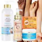 AILKE Multi Vitamin Whitening Body Lotion With Vitamins A,E,B3,B5, Increase Skin Radiance, Even Skin Tone, Moisturizer Cream