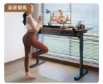 Electric Height-Adjustable Standing Desk Computer Desk for Gaming and Office Use Home Study Desk E-sports Table Workbench