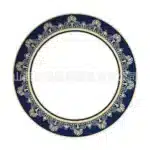 European Geometric Pattern Ceramic Dinner Plate Restaurant Hotel Tableware Bone China Dishes Steak Pasta Plate Kitchen
