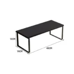 Simple Houseware Cabinet Organizer Shelf Kitchen Counter Shelves Kitchen Storage Spice Rack Stackable Metal and Engineered Wood - Image 13