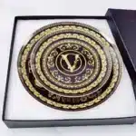 Vintage Ceramic Dinner Plate 8 Inch 10 Inch Creative Bone China Western Steak Dessert Salah Plate Kitchen Party Gift Box Set