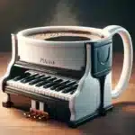 New Unique Musical Instrument Coffee Mug Creative 3D Saxophone Violin Cup Novel Mugs Milk Cup High-End Gift Desktop