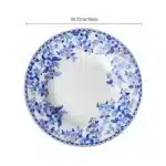 Vintage blue and white porcelain dinner plate set, bone china western tableware, home hotel restaurant Dim sum fruit steak