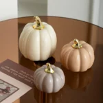 Luxury Nordic Style Ceramic Lovely Funny Vegetable Pumpkin Home Ornament Figurines Arts Crafts Desk Decor Statues Sculpture