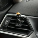 3PCS Mini Samurai Statue Set - Perfect for Car Dashboard Desk Decor – top view