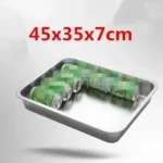 304 stainless steel plate tray rectangular square oven tray baking pot dish deep Japanese barbecue bbq cafeteria Storage trays - Image 7
