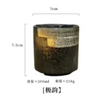 Japanese ceramic beer mug filled with amber ale, showcasing traditional glaze and ergonomic handle